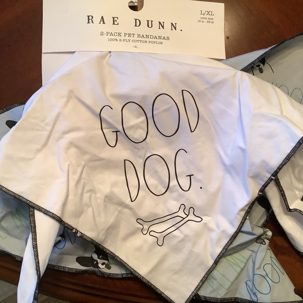 RAE DUNN PET Bandanas